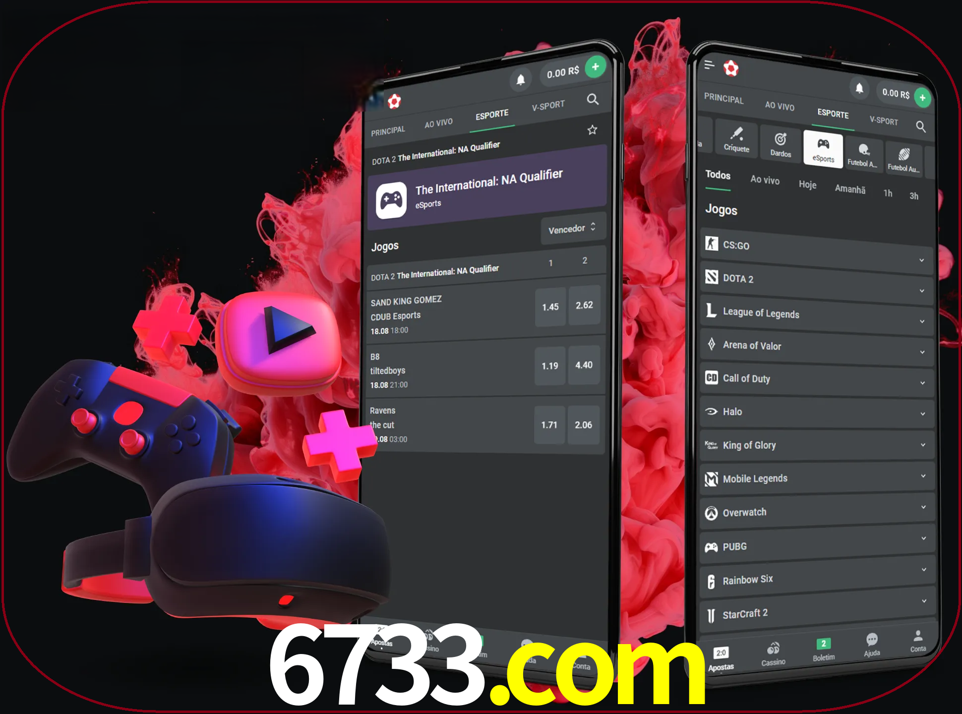 Para ter a aplicação móvel 6733 no seu smartphone, basta descarregar o ficheiro apk e seguir as instruções.