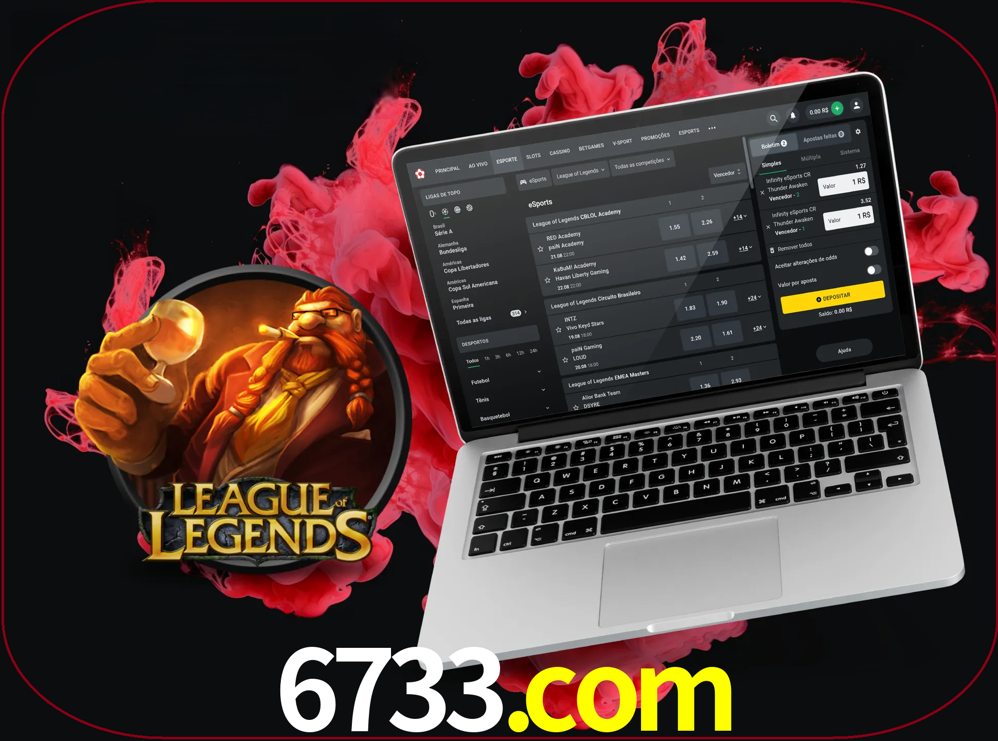 Se é um fã deste jogo, muitos torneios fantásticos que o vão surpreender estão disponíveis no 6733.