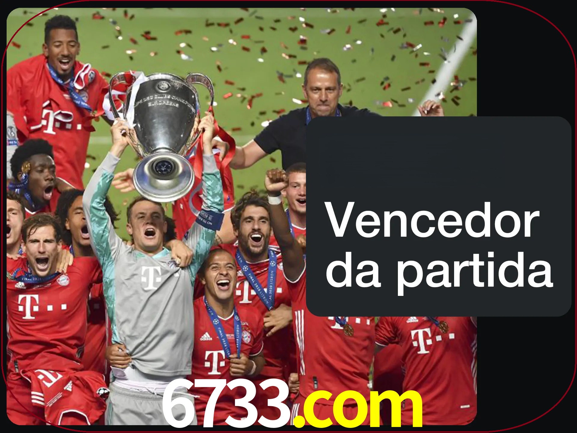 Aposte no vencedor e ganhe uma grande quantia de dinheiro.